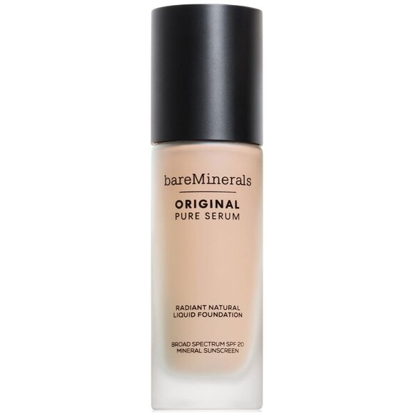 BareMinerals Original Pure Serum Radiant Liquid Foundation SPF 20 Fair Cool 1NEW - Picture 1 of 9